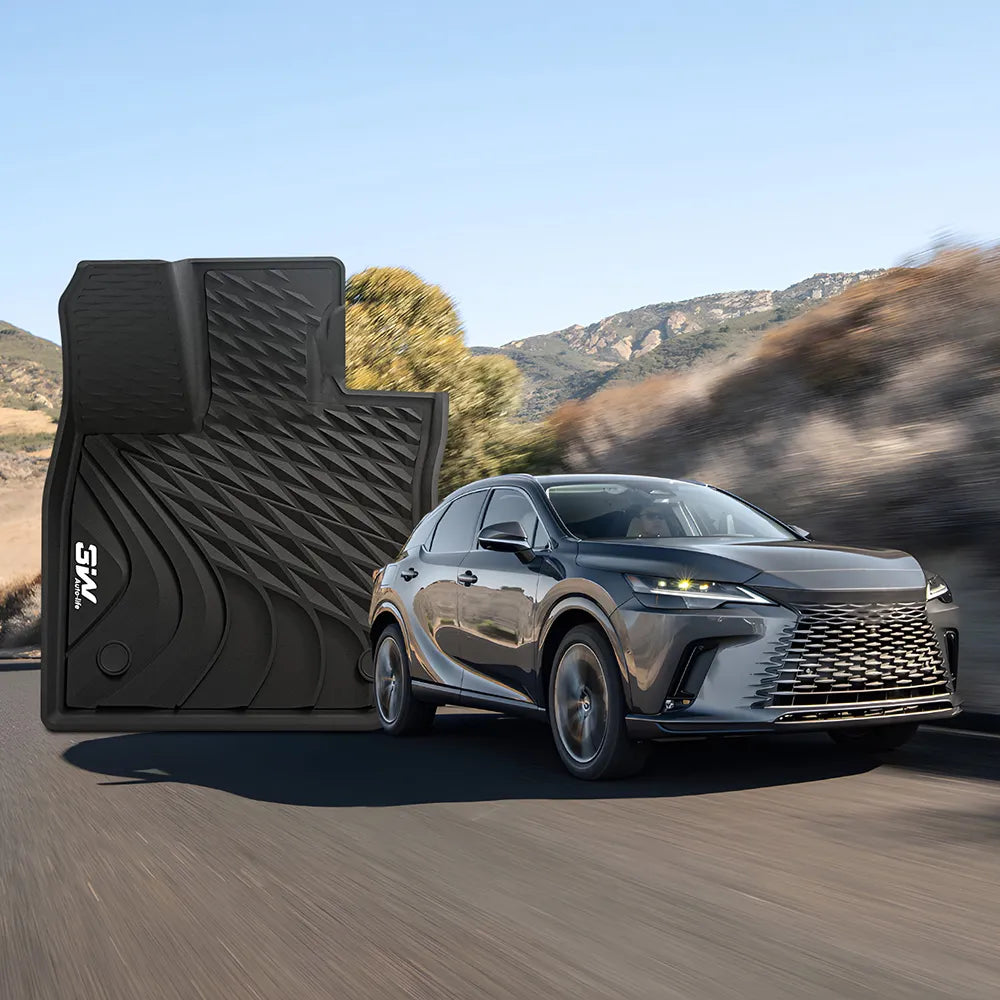 3W Lexus RX 2023-2025 RX/RX350/RX350h/RX500h (Not for RX450h+ PHEV) Custom Floor Mats Trunk Mats Set Thorex™ All-Weather Protection