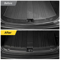 3W Tesla Model Y Juniper 2025 2026 (Only Fits 5-Seat Premium AWD/RWD & Performance) Door Sill Protector Trunk Sill Guards Full Protection