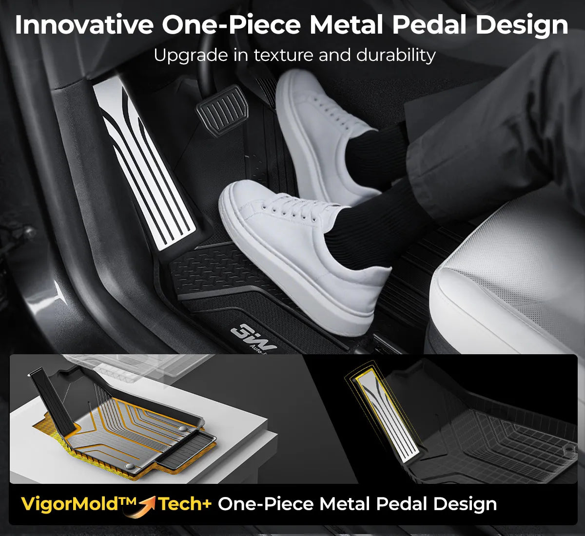 3W Floor Mats / Trunk Mat for Tesla Model Y Juniper 2025-2026  All Weather Protection Floor Mats Trunk Mat Back Seat Cover Set Full 