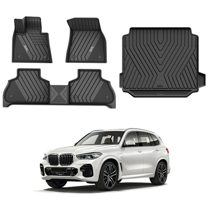 OMAC Cargo Liner For BMW X5 E53 2000-2006 - TPE Rubber Trunk Mat, 1 OMAC Cargo Liner For BMW X5 E53 2000-2006 - TPE Rubber Trunk Mat, 1
