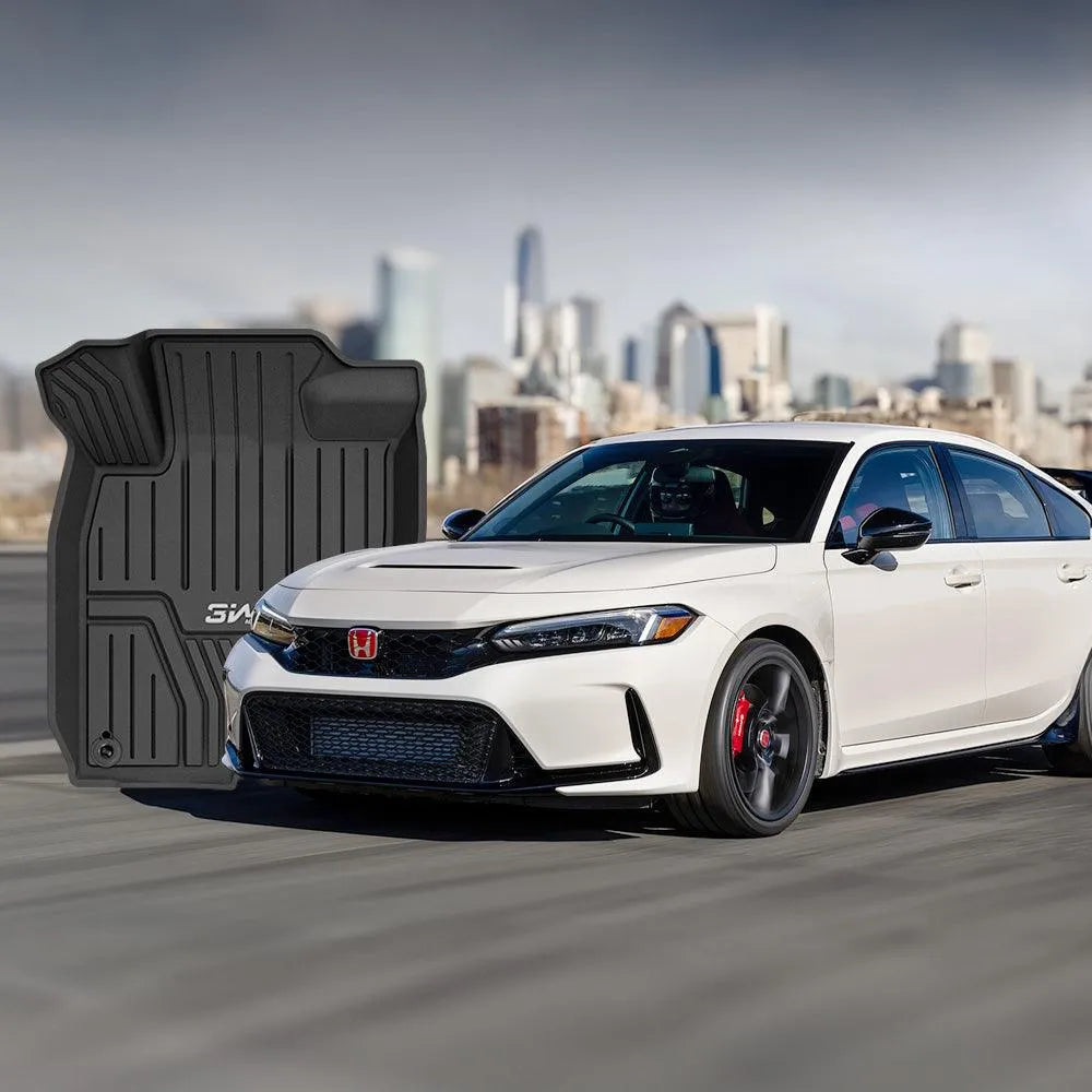 3W Honda Civic 2022-2024 (Non Hatchback) Custom Floor Mats Cargo Liner TPE Material & All-Weather Protection Vehicles & Parts 3Wliners   