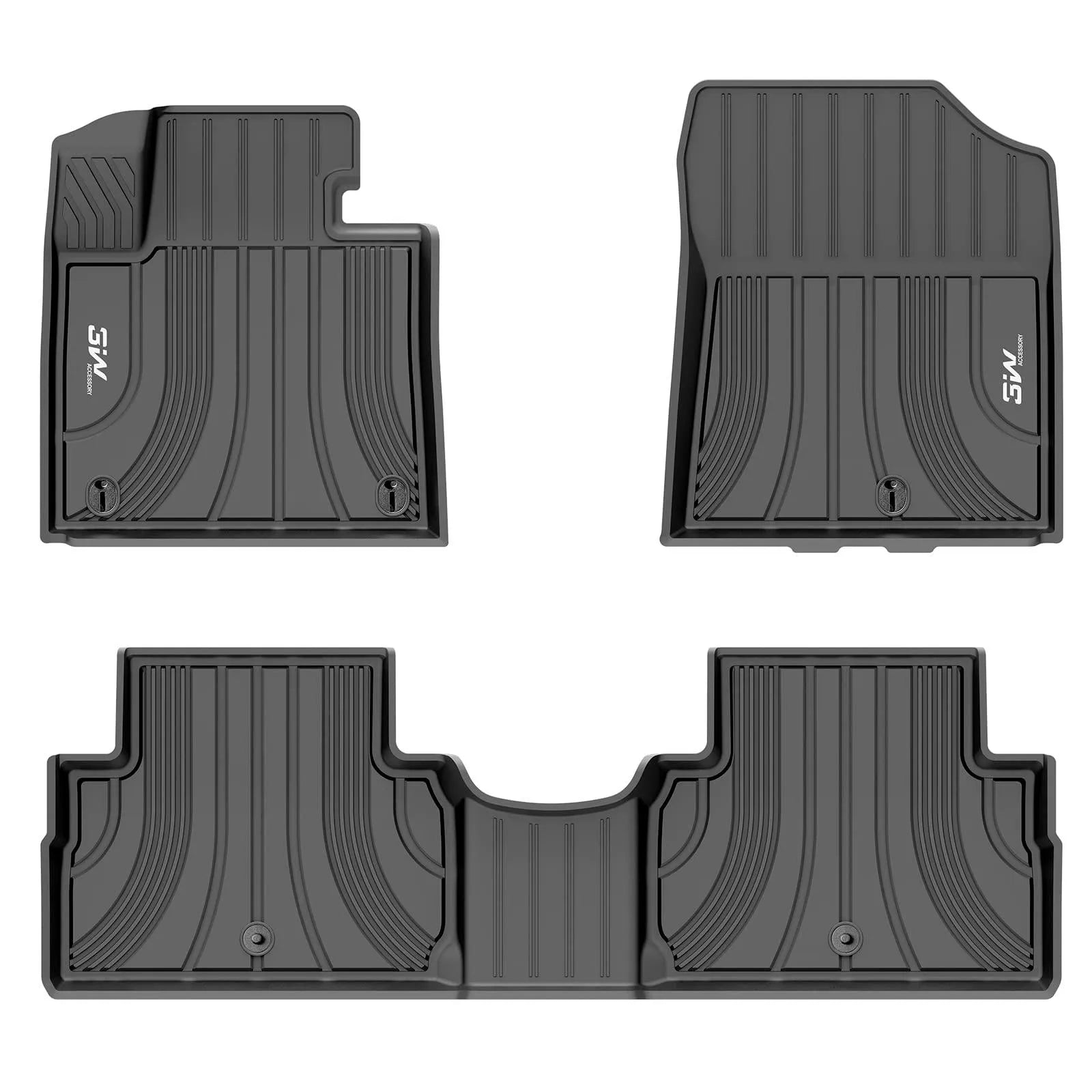 3w Model 3W Hyundai Sonata 2020-2026 (Only for FWD Models) Custom Floor Mats TP
