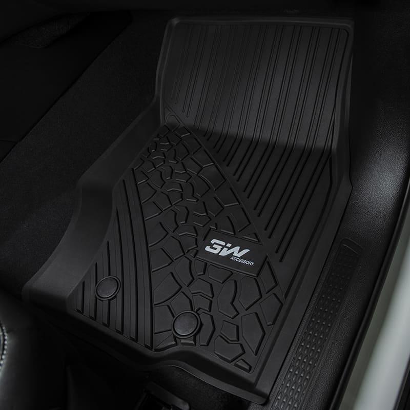 3W Jeep Grand Cherokee 2022-2024 (Non L or WK) Custom Floor Mats / Trunk Mat TPE Material & All-Weather Protection Vehicles & Parts 3Wliners   