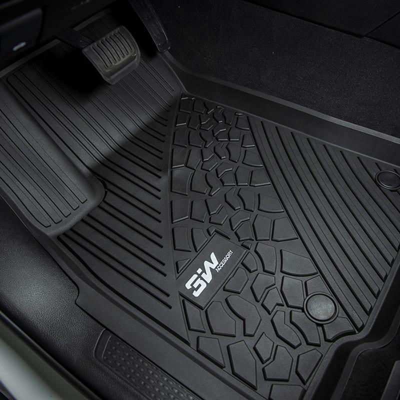 3W Jeep Grand Cherokee 2022-2024 (Non L or WK) Custom Floor Mats / Trunk Mat TPE Material & All-Weather Protection Vehicles & Parts 3Wliners   