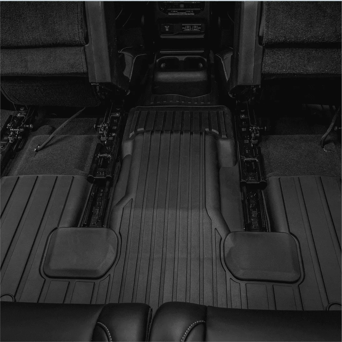 3W Jeep Grand Cherokee L 6 Seat 2021-2024 Custom Floor Mats / Trunk Mat TPE Material & All-Weather Protection Vehicles & Parts 3Wliners   