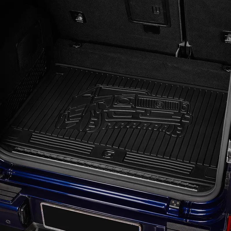 3W Mercedes-Benz G-Class 2019-2024 Custom Floor Mats / Trunk Mat TPE Material & All-Weather Protection Vehicles & Parts 3Wliners   