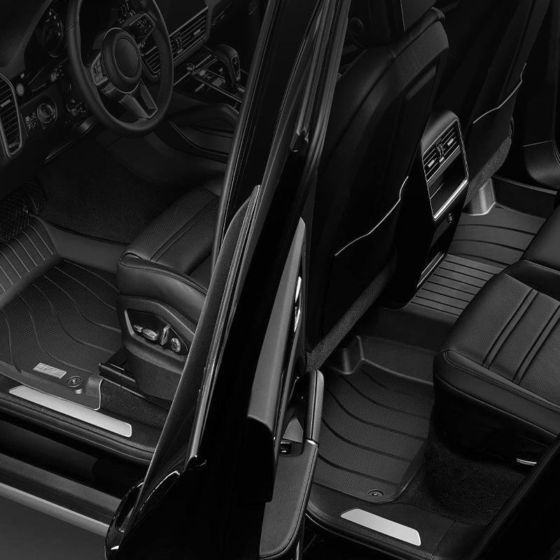 3W Porsche Cayenne 2019-2024 Custom Floor Mats TPE Material & All-Weather Protection Vehicles & Parts 3Wliners   