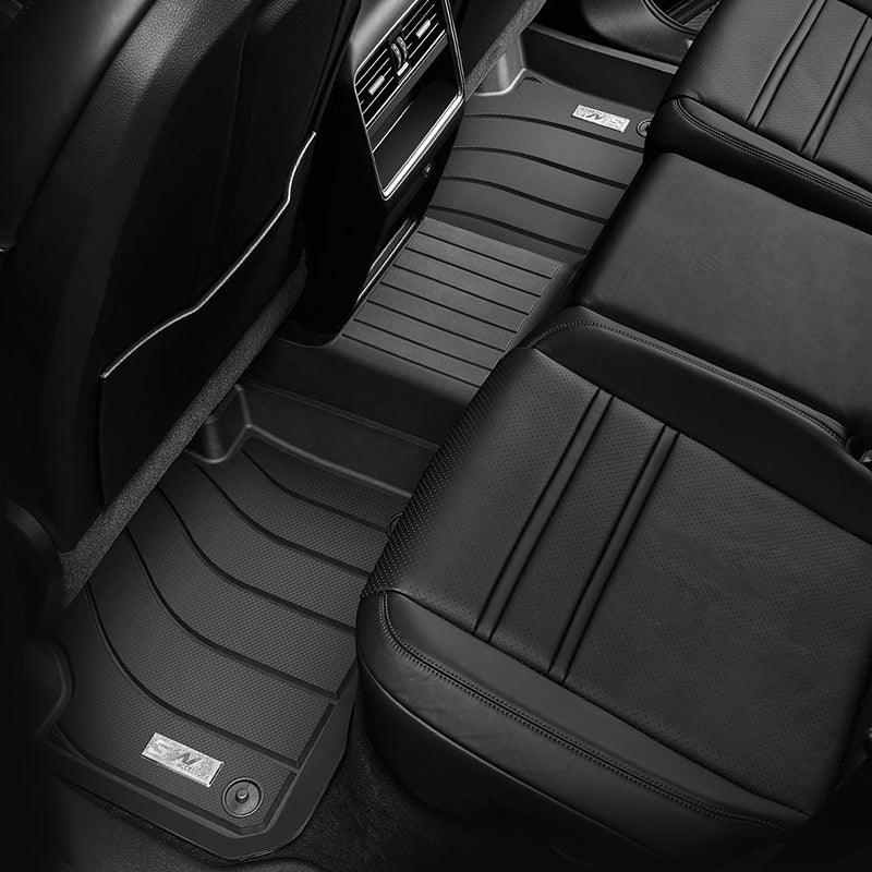 3W Porsche Cayenne 2019-2024 Custom Floor Mats TPE Material & All-Weather Protection Vehicles & Parts 3Wliners   