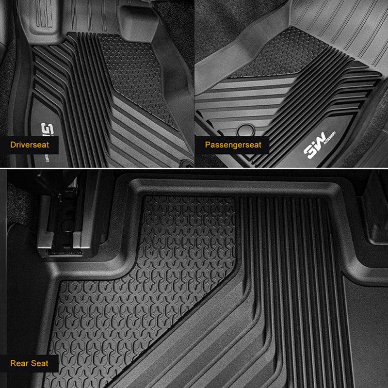 3W Subaru Forester 2019-2024 Custom Floor Mats TPE Material & All-Weather Protection Vehicles & Parts 3Wliners   