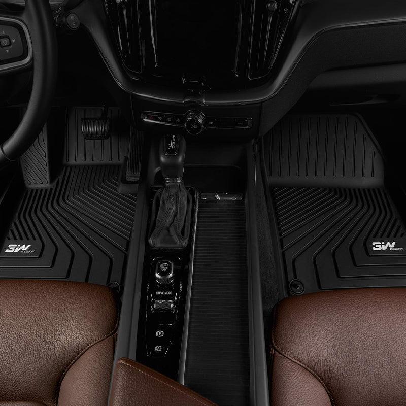 3W Volvo XC60 2018-2024 (Not for Hybrid) T5 T6 Momentum Custom Floor Mats TPE Material & All-Weather Protection Vehicles & Parts 3Wliners   
