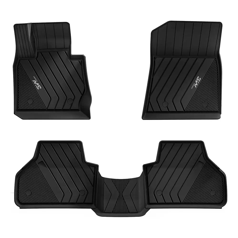 3W BMW X3 F25 2011-2017 Custom Floor Mats TPE Material & All-Weather Protection - CA 3Wliners