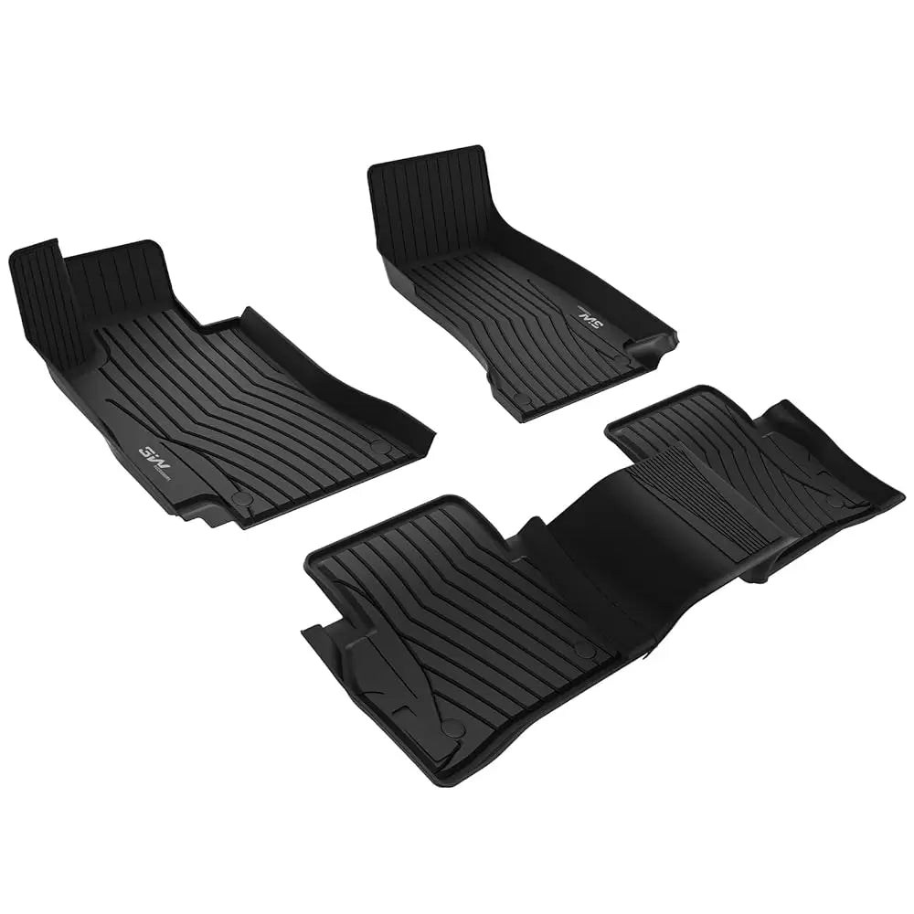 3W Floor Mats Fit Benz E-Class 2022-2024 E300 E320 E400 E350 E63 E550 (Sedan Only) Custom Floor Liners TPE Material & All-Weather Protection Vehicles & Parts 3Wliners 2022-2024 E-Class 2022-2024 1st&2nd Row Mats
