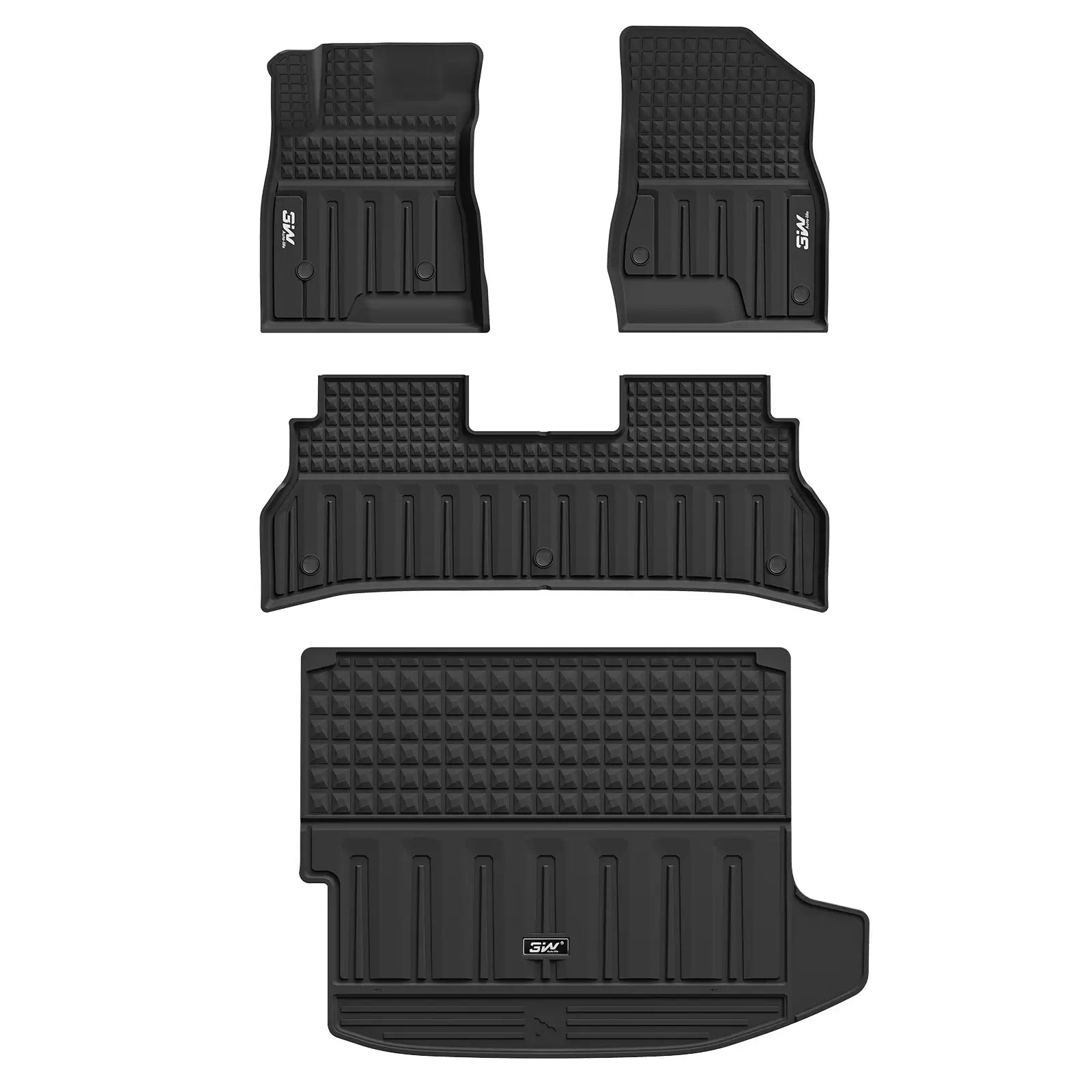 3W Custom Floor Mats for Chevy / Chevrolet Trax & Buick Envista 2024-2025 Thorex™ All-Weather Protection - 3Wliners
