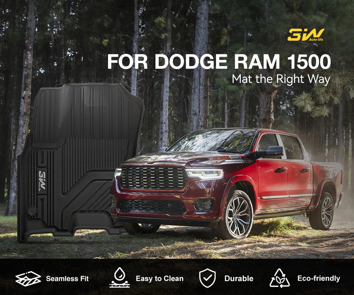 3W Subaru Forester 2025 Custom TPE Floor Mats  All-Weather Protection