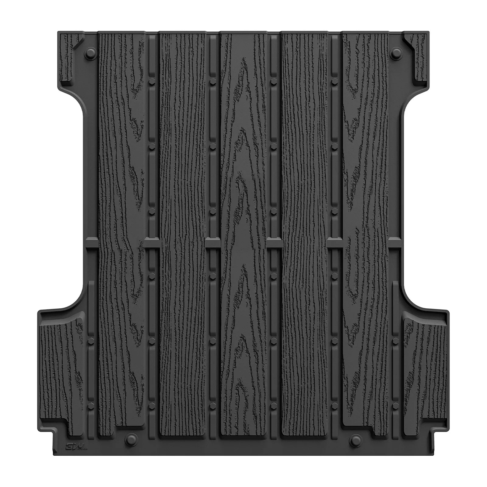 3W All-Weather Floor Mats Fit Ford F150 / F-150 Lightning SuperCrew Cab 2015-2025 (with Original Folding Under-Seat Storage Box) - 3Wliners