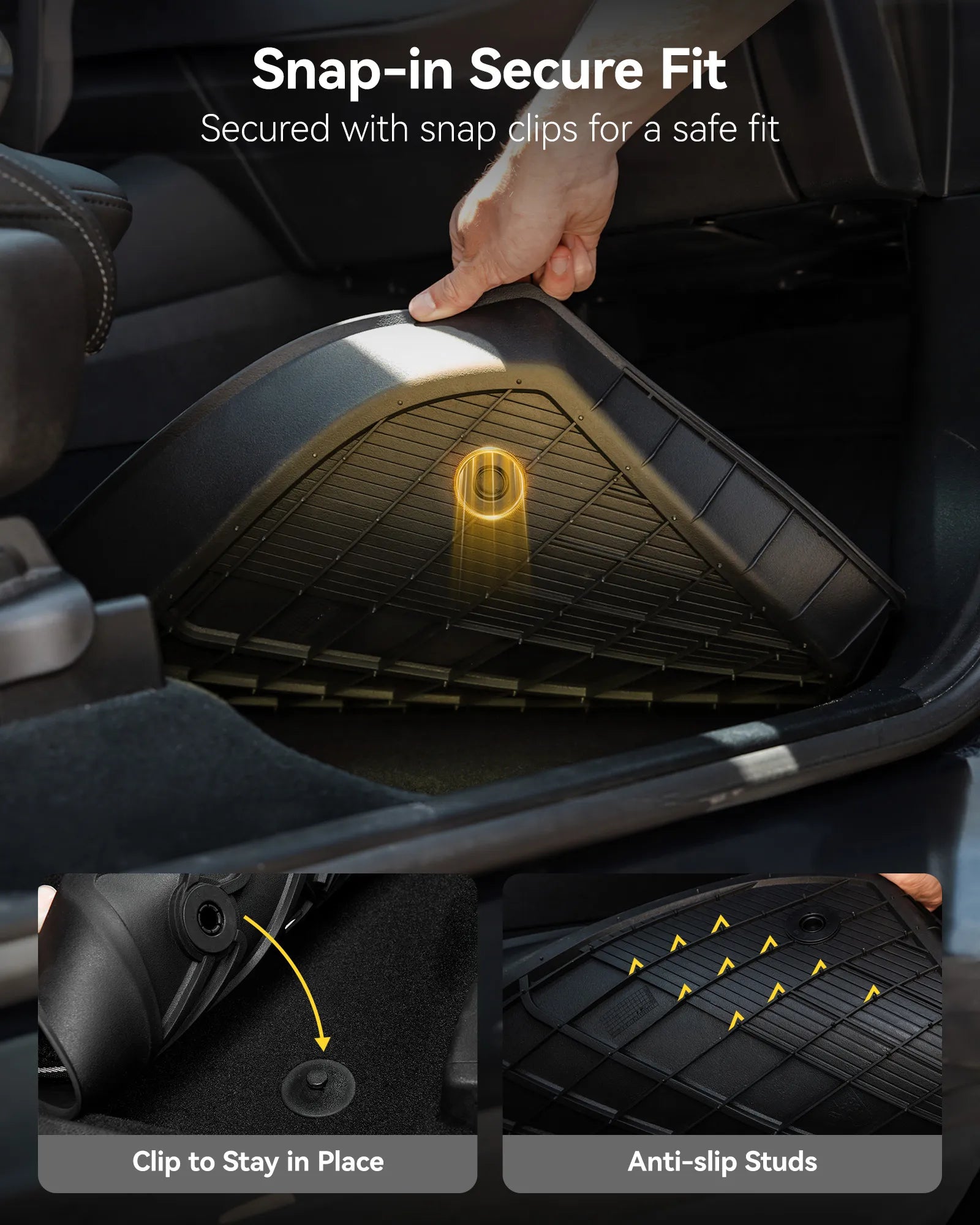 3W Honda Civic 2022-2027(Non Hatchback) Custom Floor Mats Cargo Liner TPE Material & All-Weather Protection Vehicles & Parts 3Wliners 