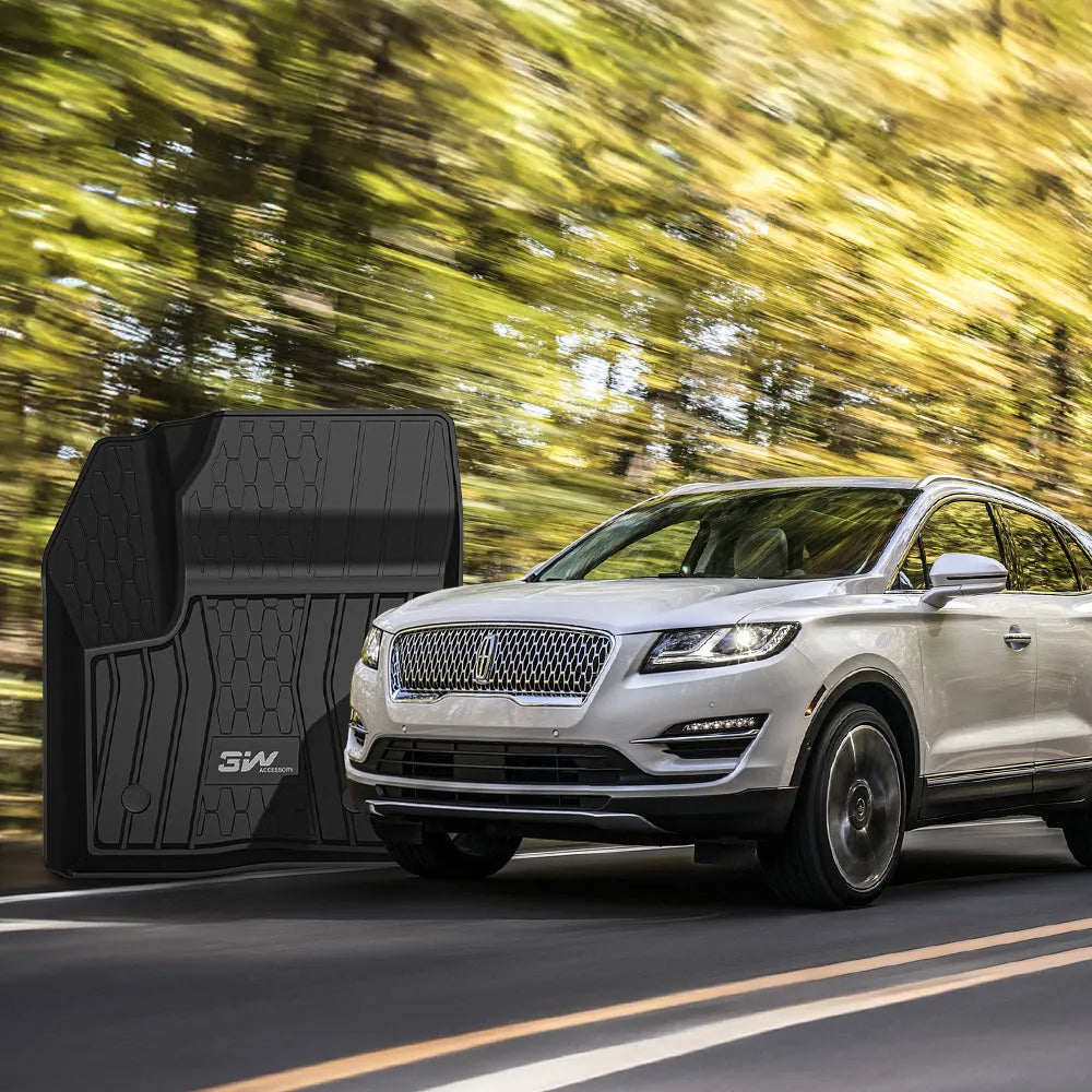 3W Lincoln MKC 2015-2019 Custom Floor Mats TPE Material & All-Weather Protection Vehicles & Parts 3Wliners   