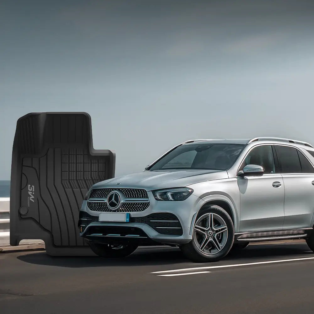 3W Mercedes-Benz GLE 2020-2025 Custom Floor Mats / Trunk Mat TPE Material & All-Weather Protection Vehicles & Parts 3Wliners   