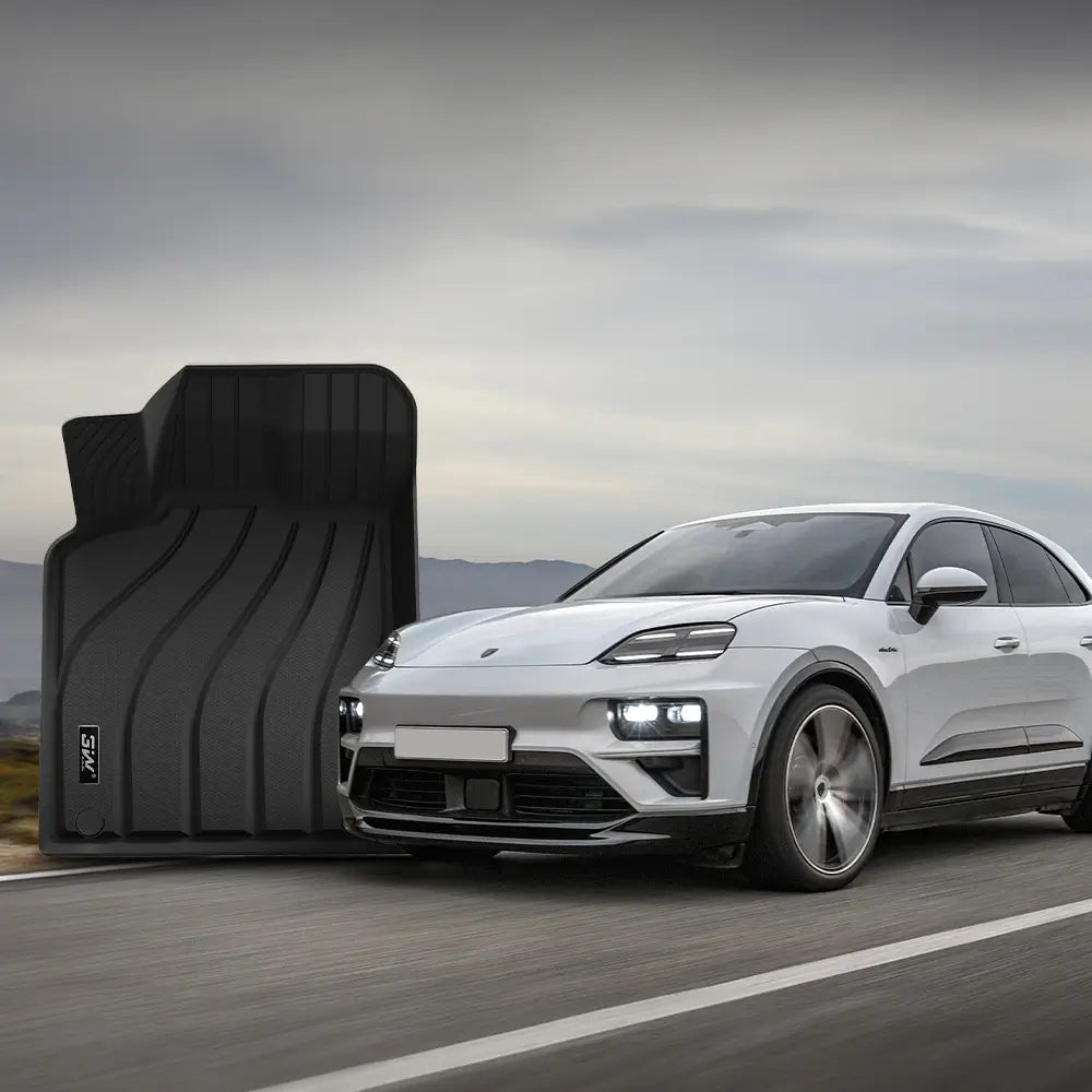 3W Porsche Macan 2014-2025 Custom Floor Mats / Trunk Mat TPE Material & All-Weather Protection Vehicles & Parts 3Wliners   
