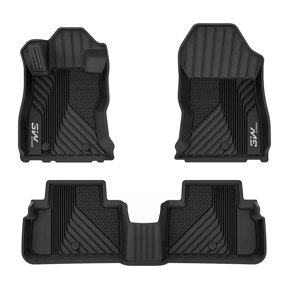 3W Subaru Forester 2019-2024 Custom Floor Mats TPE Material & All-Weather Protection - CA 3Wliners