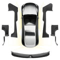 3W Tesla Model 3 Highland 2024-2026 Door Sill Protector 5PCS Trunk Sill Guards Full Protection