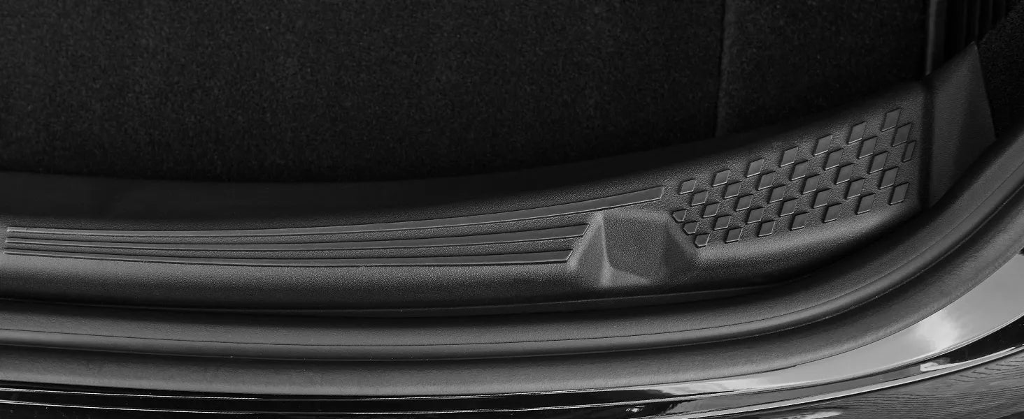 3W Tesla Model 3 Highland 2024-2026 Door Sill Guards 5PCS Trunk Protector Custom Fit Car Accessories TPE Anti-Kick Door Entry Cover