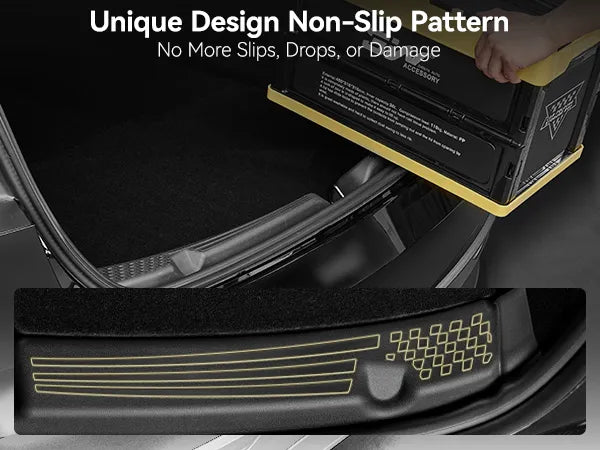 3W Tesla Model 3 Highland 2024-2026 Door Sill Guards 5PCS Trunk Protector Custom Fit Car Accessories TPE Anti-Kick Door Entry Cover