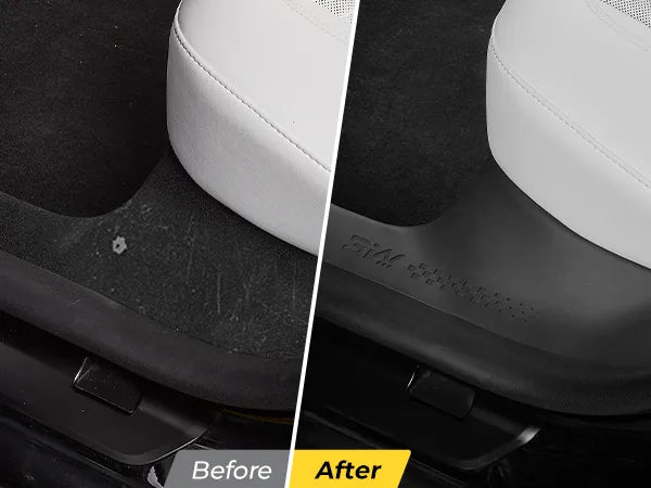 3W Tesla Model 3 Highland 2024-2026 Door Sill Guards 5PCS Trunk Protector Custom Fit Car Accessories TPE Anti-Kick Door Entry Cover