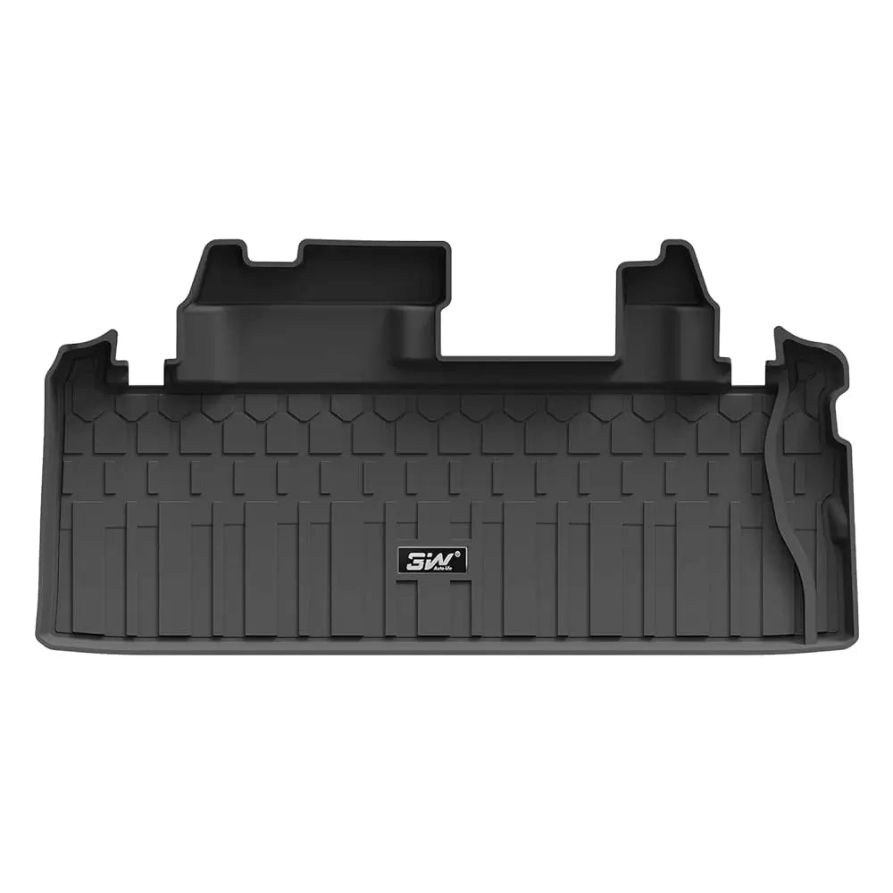 3W Toyota Sienna (Not Fit Platinum) 7 Seat 2021-2025 Custom Floor Mats / Trunk Mat TPE Material & All-Weather Protection - CA 3Wliners
